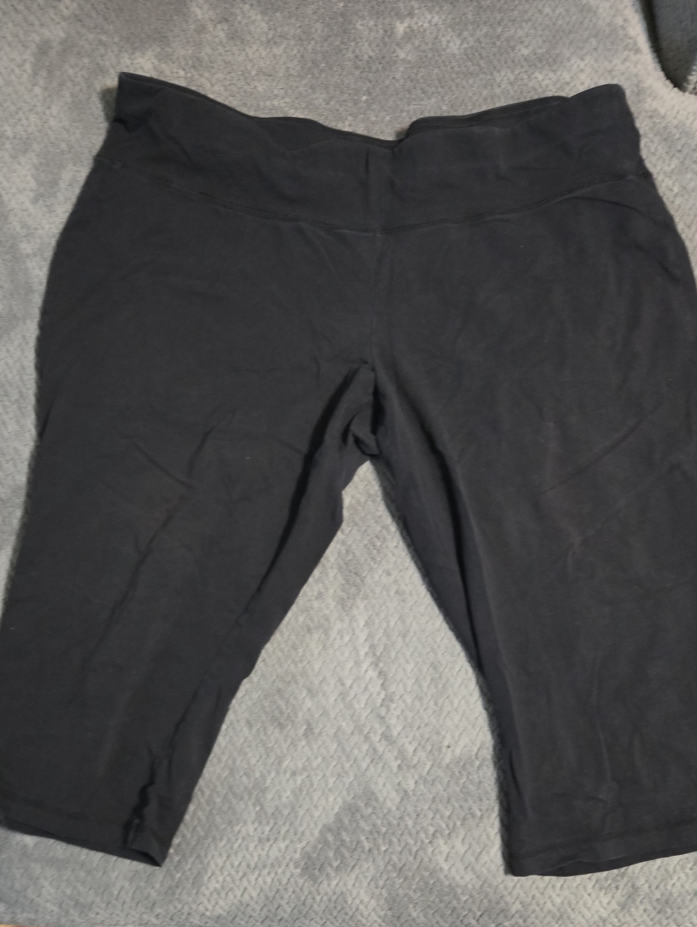 Lane Bryant Black Girls' Cropped Active Leggings